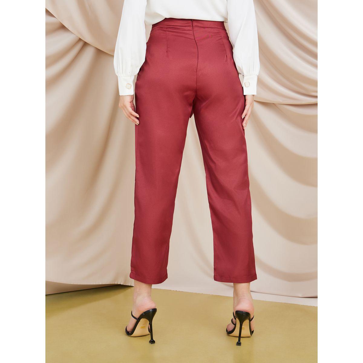 Styli Tie Front Cropped Tailored Trouser-women-clothing-bottoms-trousers-image-3