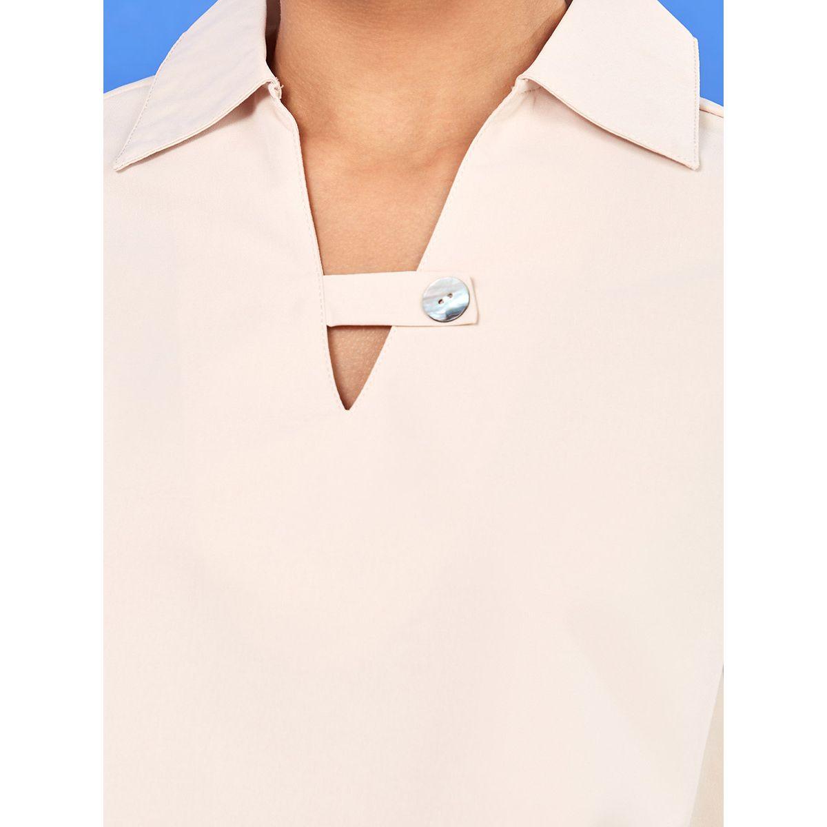 طقم من ( بلوزة قصيرة + شورت ) من ستايلي-women-clothing-coordsets-image-4