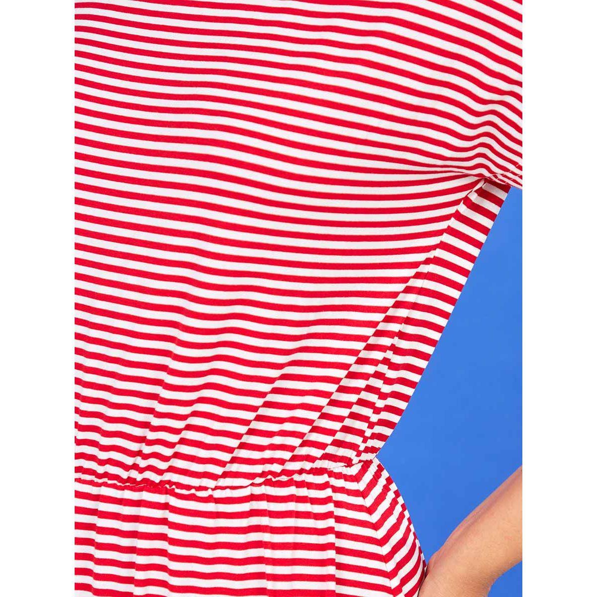Styli Short Sleeves Striped A-Line Midi Dress-women-clothing-dresses-image-3