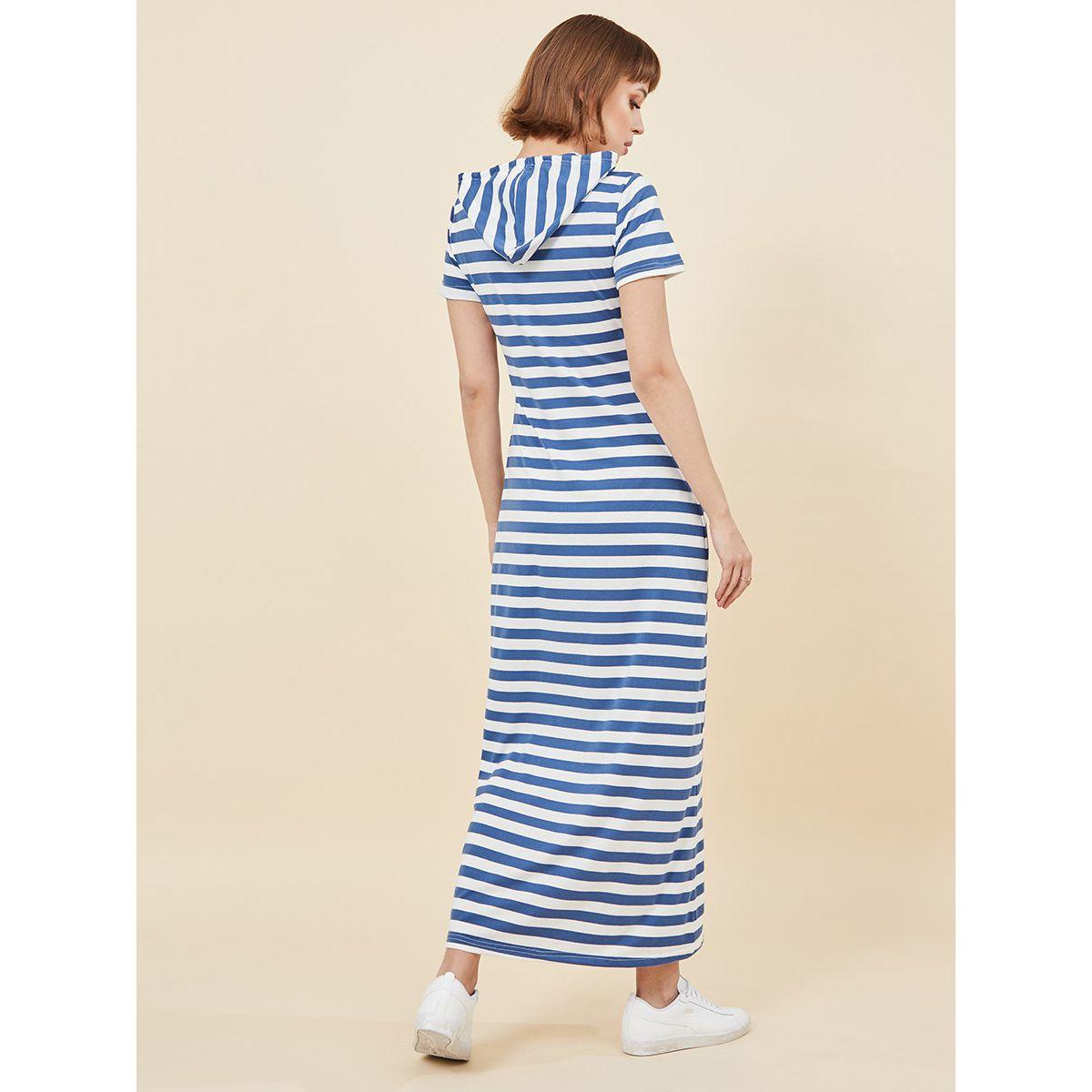 فستان طويل باكمام قصيرة من ستايلي-women-clothing-dresses-image-4