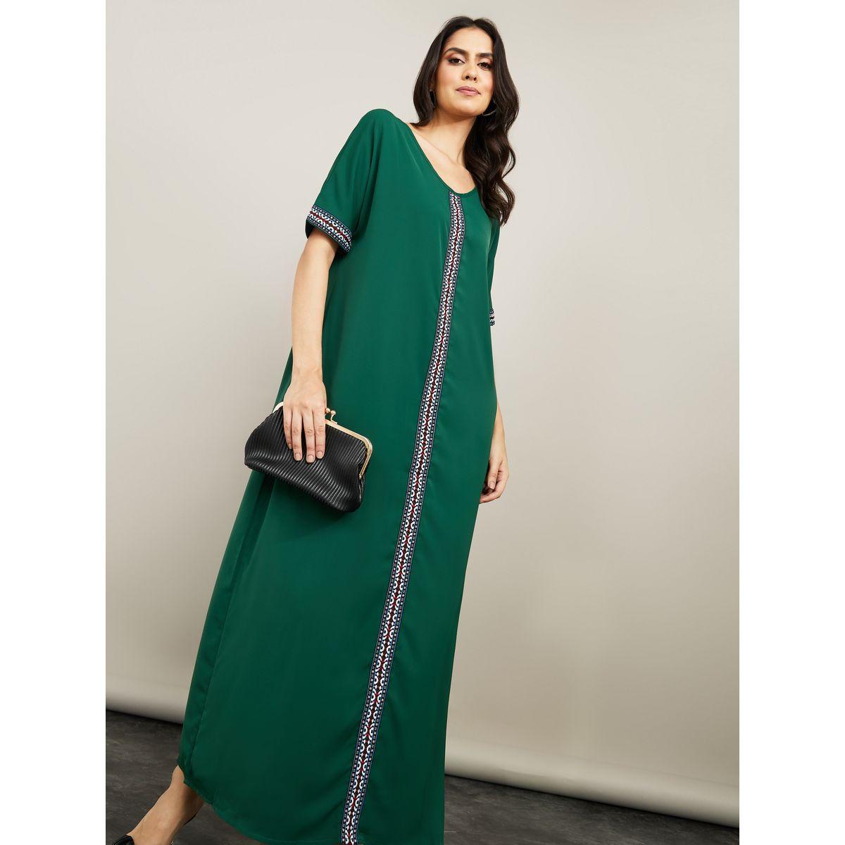 فستان طويل باكمام قصيرة من ريد تايب-women-clothing-dresses-image-1