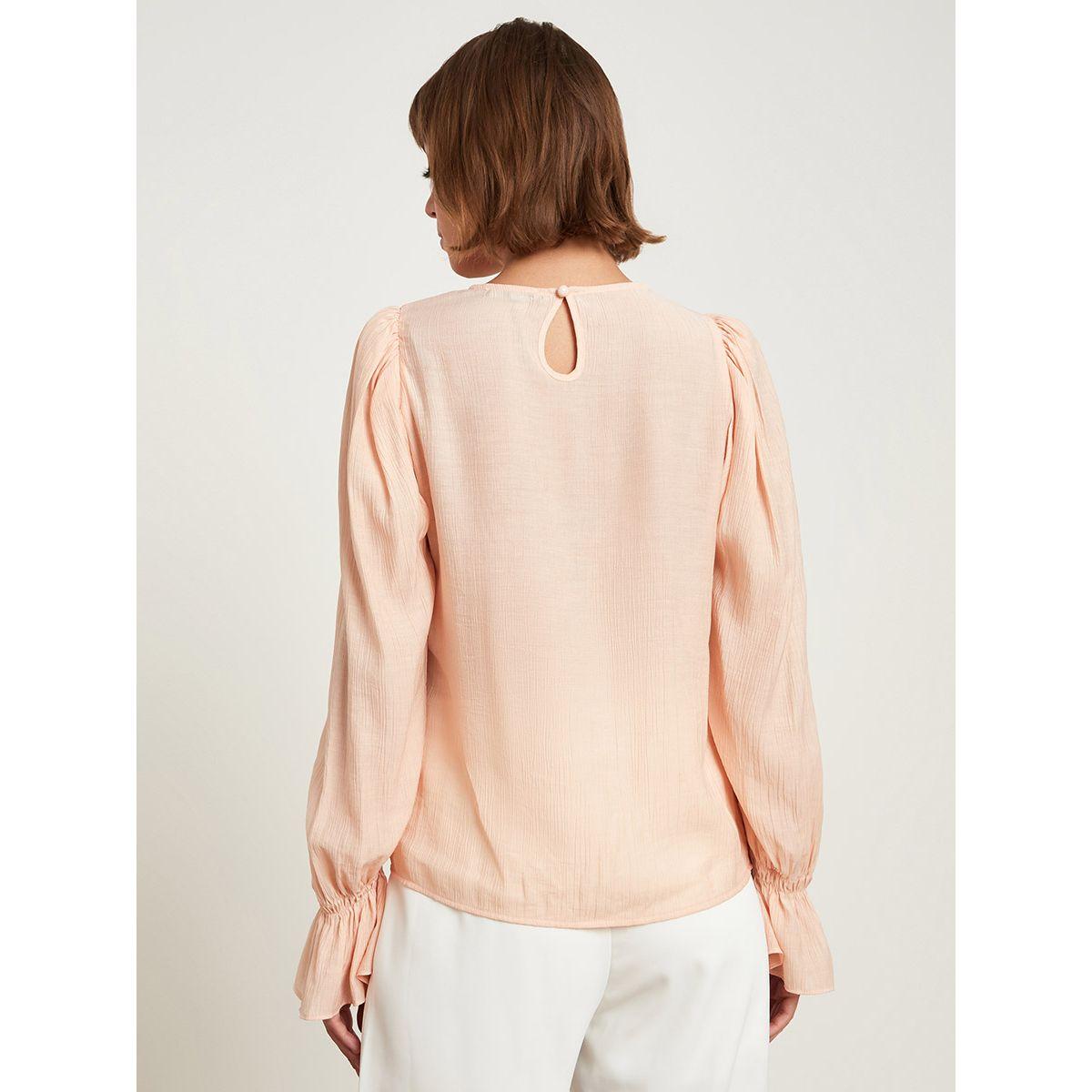 بلوزة كاجوال باكمام طويلة من ستايلي-women-clothing-shirtsandblouses-blouses-image-4