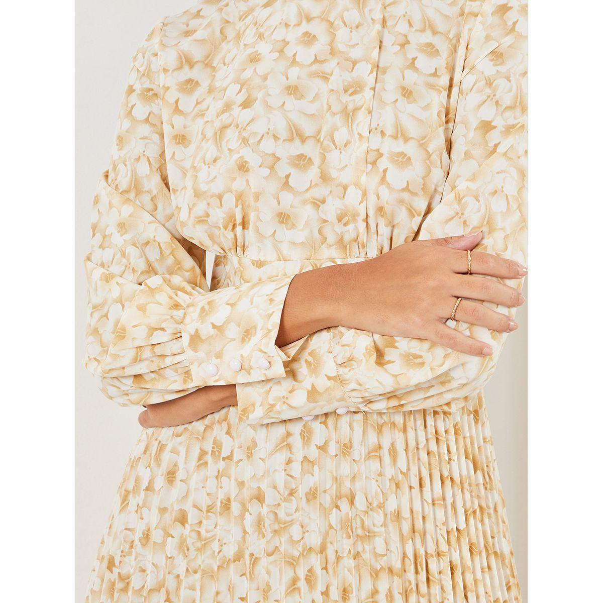 فستان ميدي باكمام طويلة من ستايلي-women-clothing-dresses-image-3