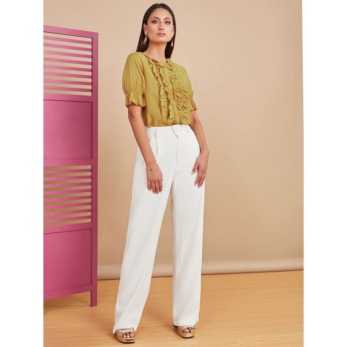 بلوزة باكمام قصيرة من ستايلي-women-clothing-shirtsandblouses-blouses-image-2