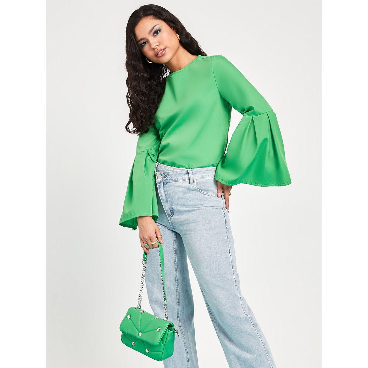 بلوزة باكمام طويلة-women-clothing-shirtsandblouses-blouses-image-1