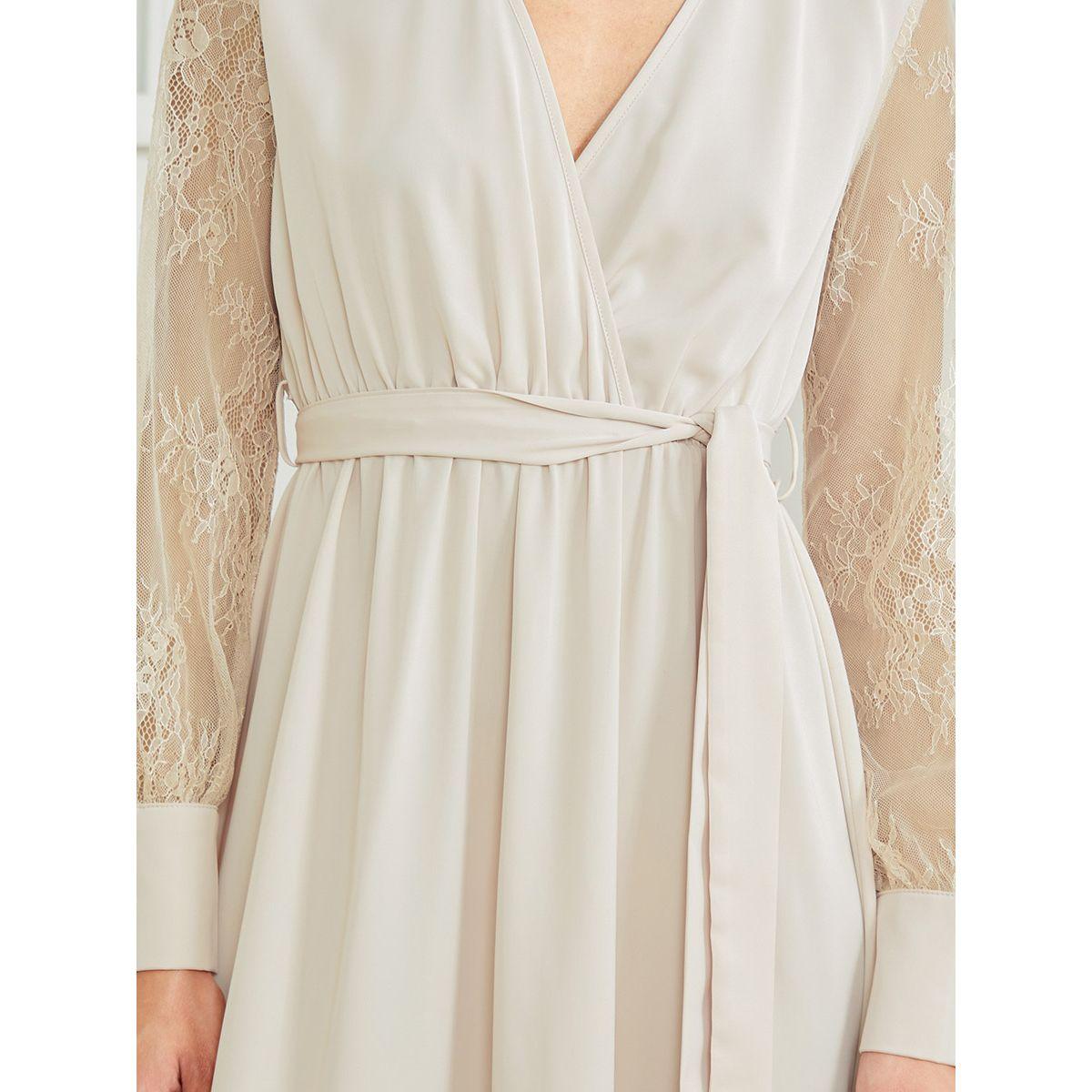 فستان طويل بنمط لف من ستايلي-women-clothing-dresses-image-3