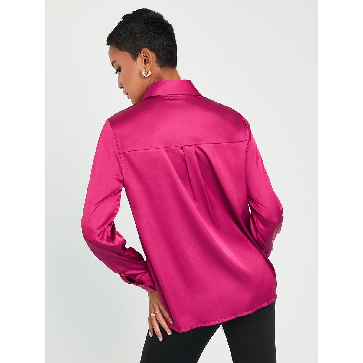 Styli Satin Long Sleeves Button Through Shirt-women-clothing-shirtsandblouses-shirts-image-5