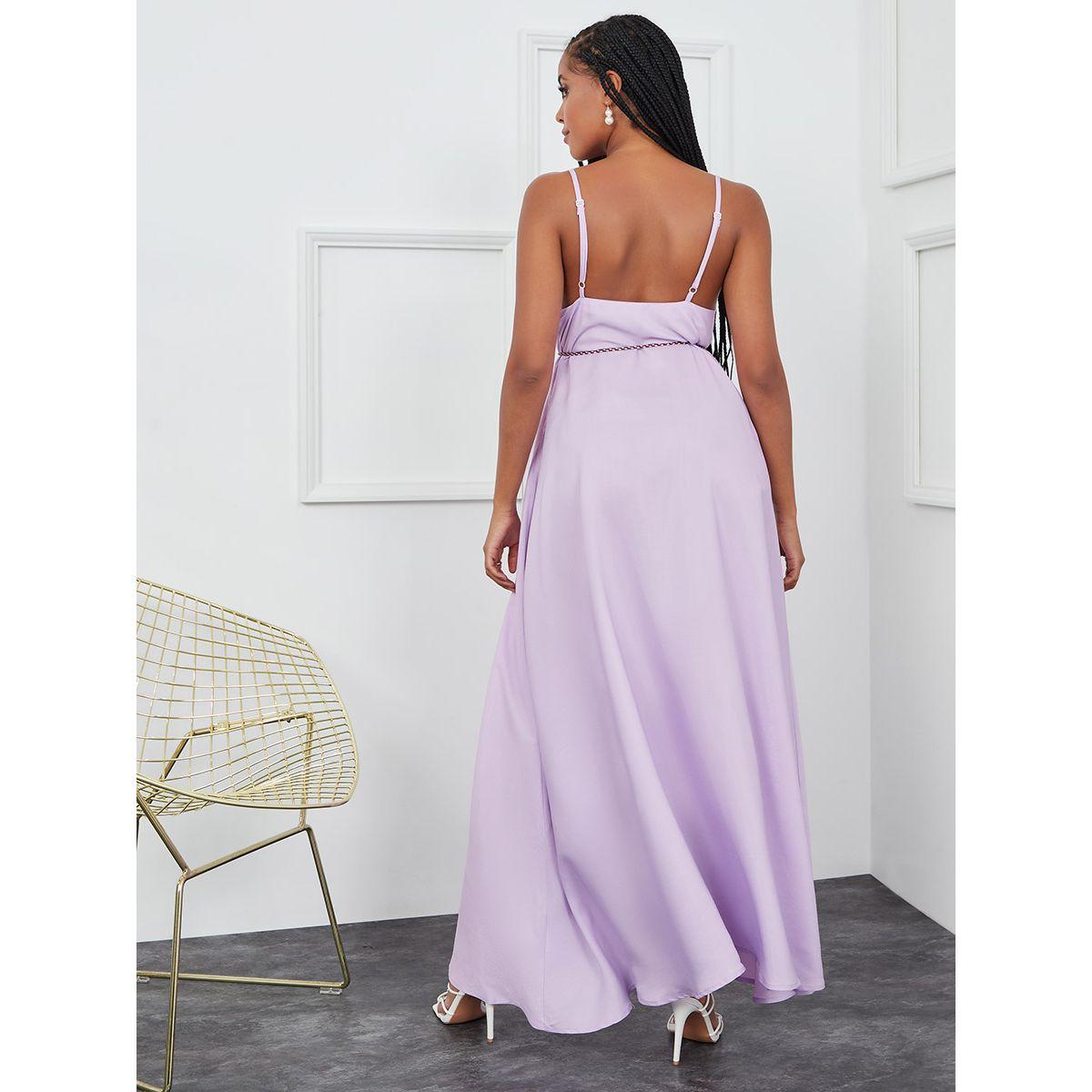فستان طويل بحمالات ورباط خصر من ريد تايب-women-clothing-dresses-image-4