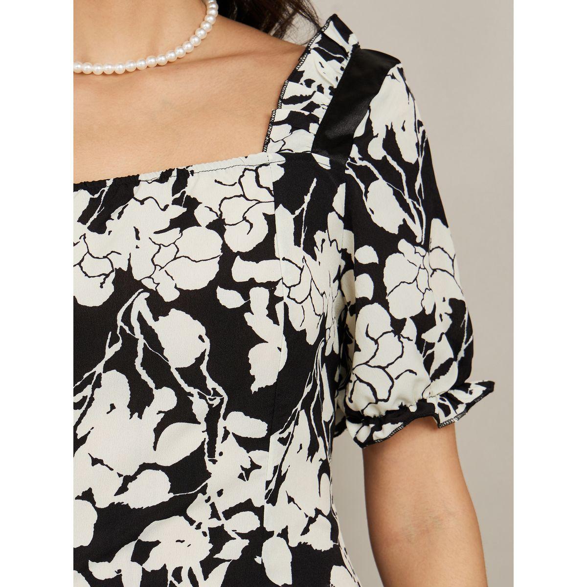 فستان ميدي مطبع بزهور-women-clothing-dresses-image-3