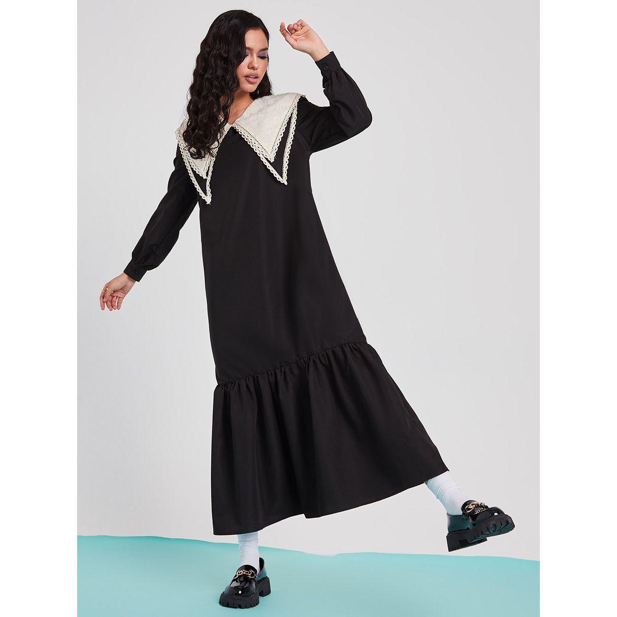 فستان طويل باكمام طويلة من ستايلي-women-clothing-dresses-image-2
