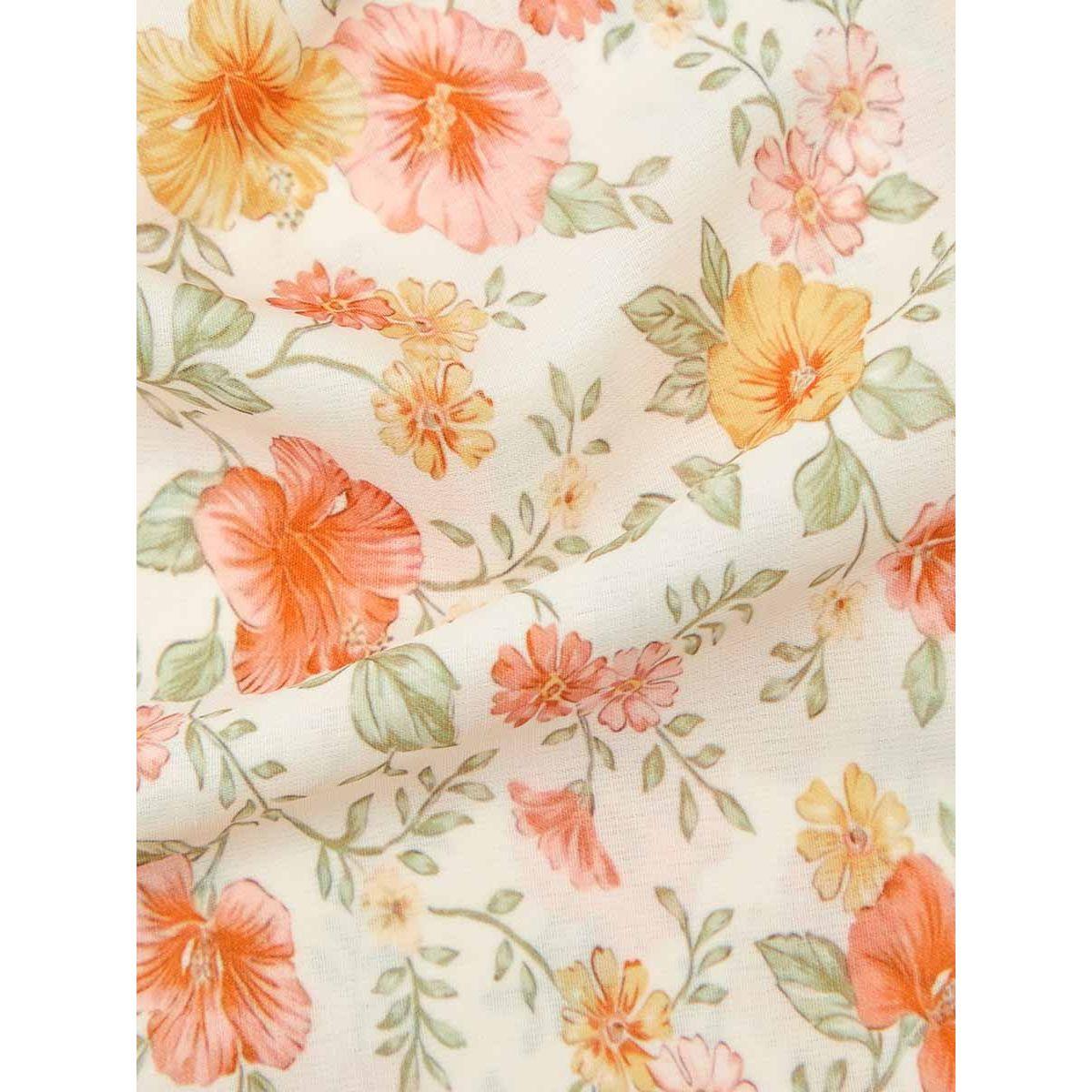 Styli Puff Sleeves Floral Print A-Line Maxi Dress with Slip Pocket-women-clothing-dresses-image-6