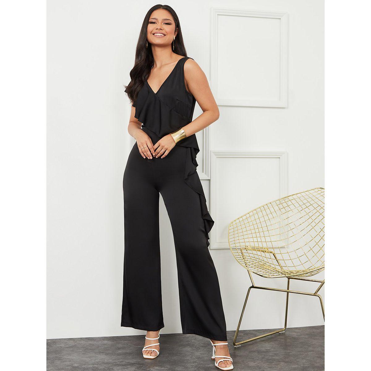 جمبسوت بلا اكمام ومزين بكشكش من ستايلي-women-clothing-jumpsuits-image-1