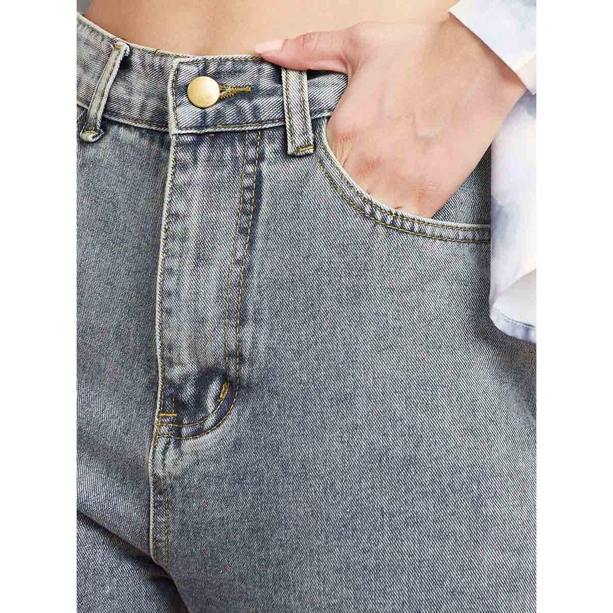 بنطال جينز بخصر عالي من ستايلي-women-clothing-bottoms-jeans-image-3