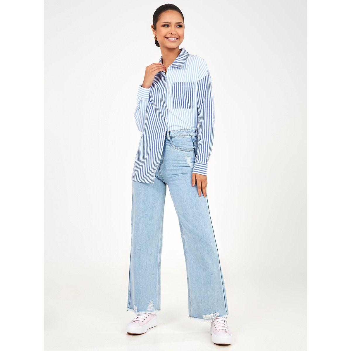 بلوزة كاجوال باكمام طويلة-women-clothing-shirtsandblouses-shirts-image-2
