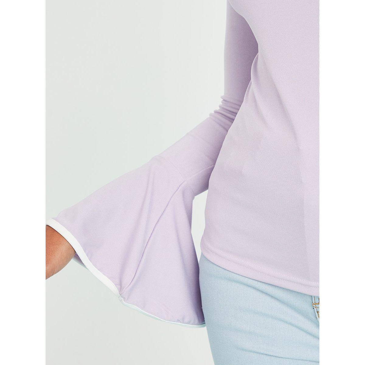 بلوزة بياقة دائرية واكمام واسعة-women-clothing-shirtsandblouses-blouses-image-4