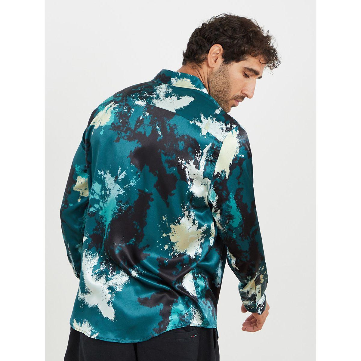 بلوزة مطبعة بالوان مصبوغة من ستايلي-men-clothing-shirts-image-4