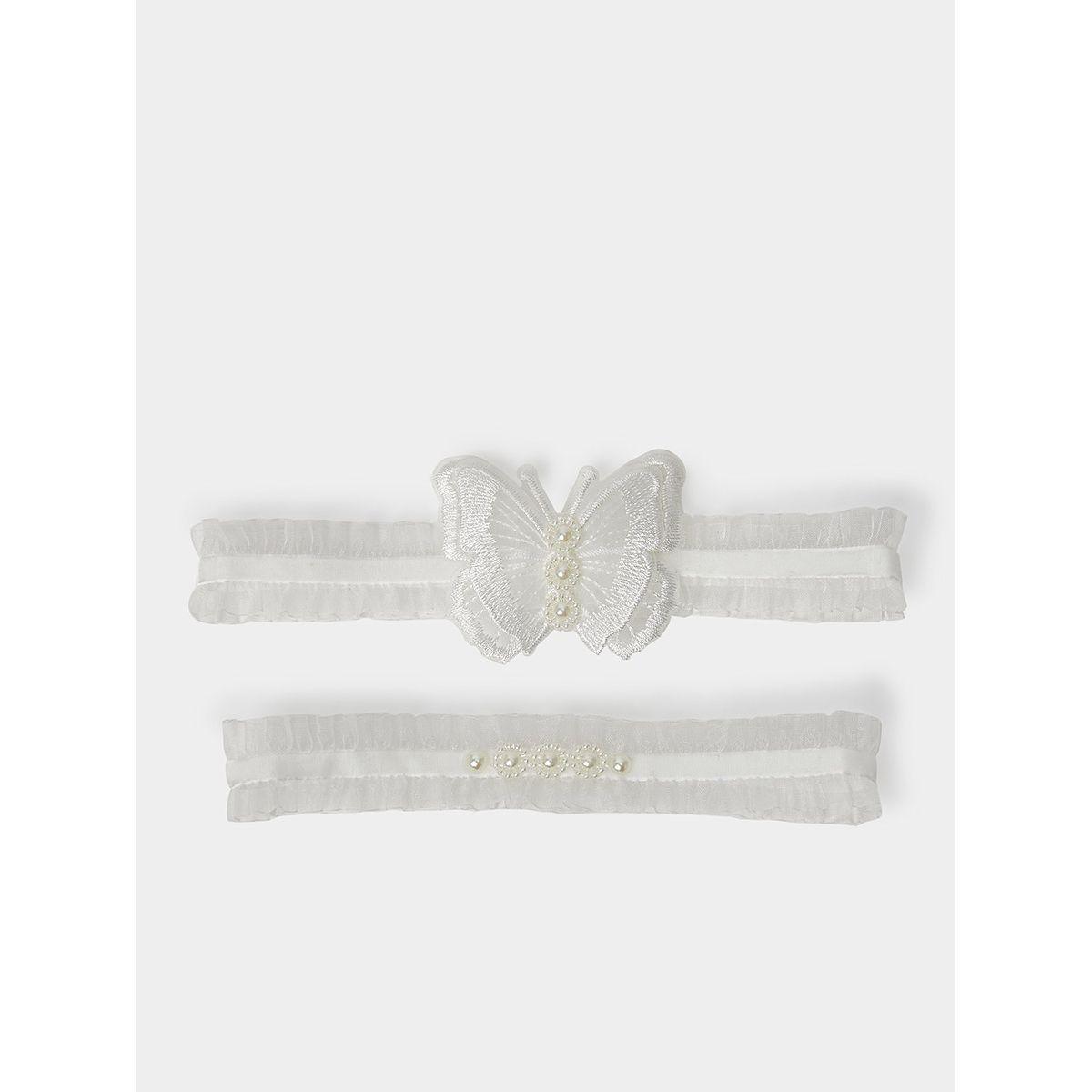 Styli Set of 2 - Butterfly and Pearl Ruffle Elastic Thigh Band-women-clothing-lingerie-lingerieaccessories-image-2