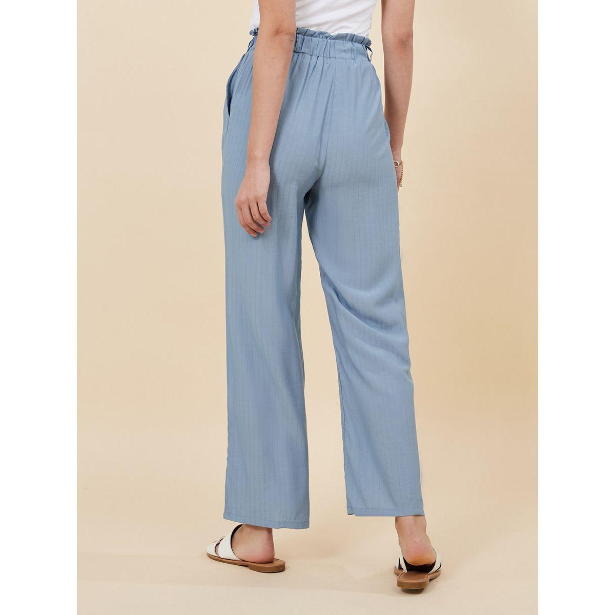 Styli Pinstripe Wide Leg Trouser with Side Pocket-women-clothing-bottoms-trousers-image-4