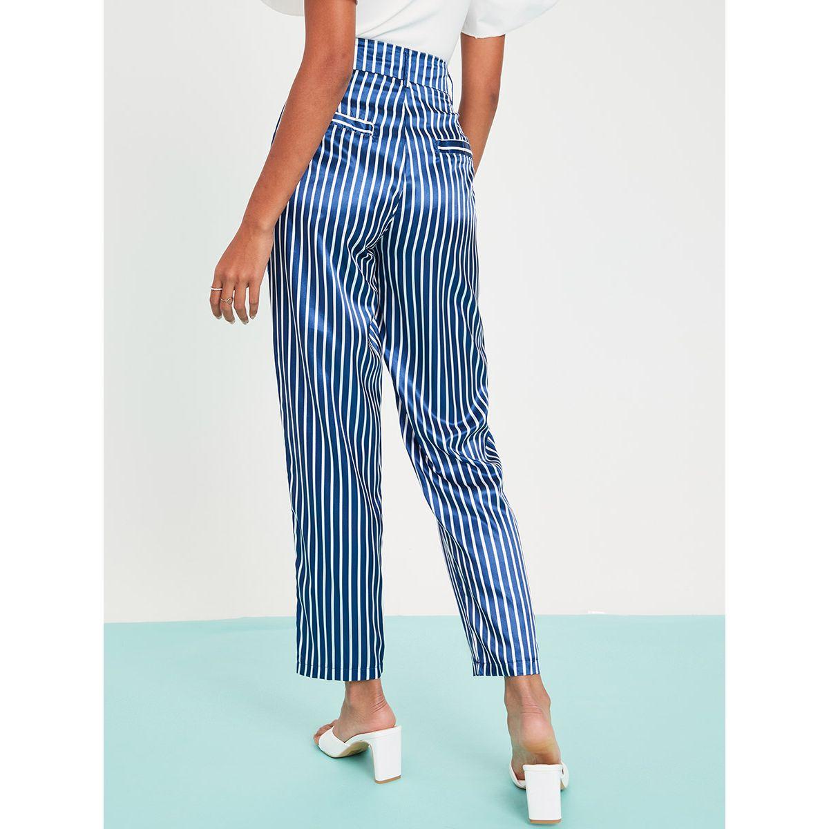 بنطال مخطط بخصر عالي-women-clothing-bottoms-trousers-image-5