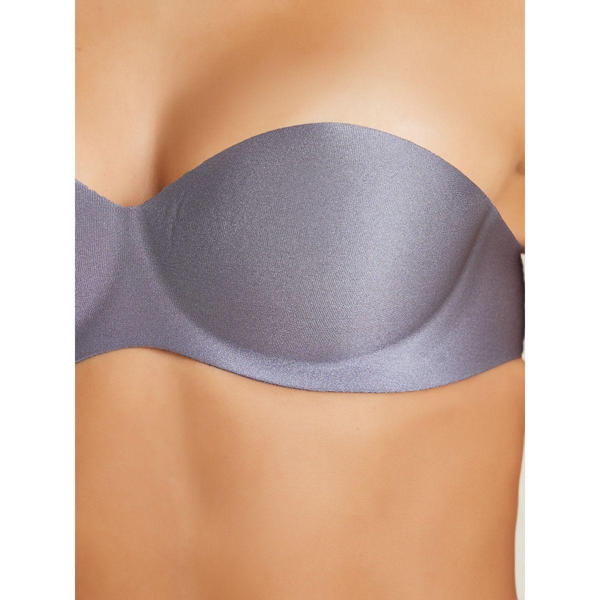 Styli Strapless Non Wired Push Up Bra with Interchangeable Back Straps-women-clothing-lingerie-bras-image-3