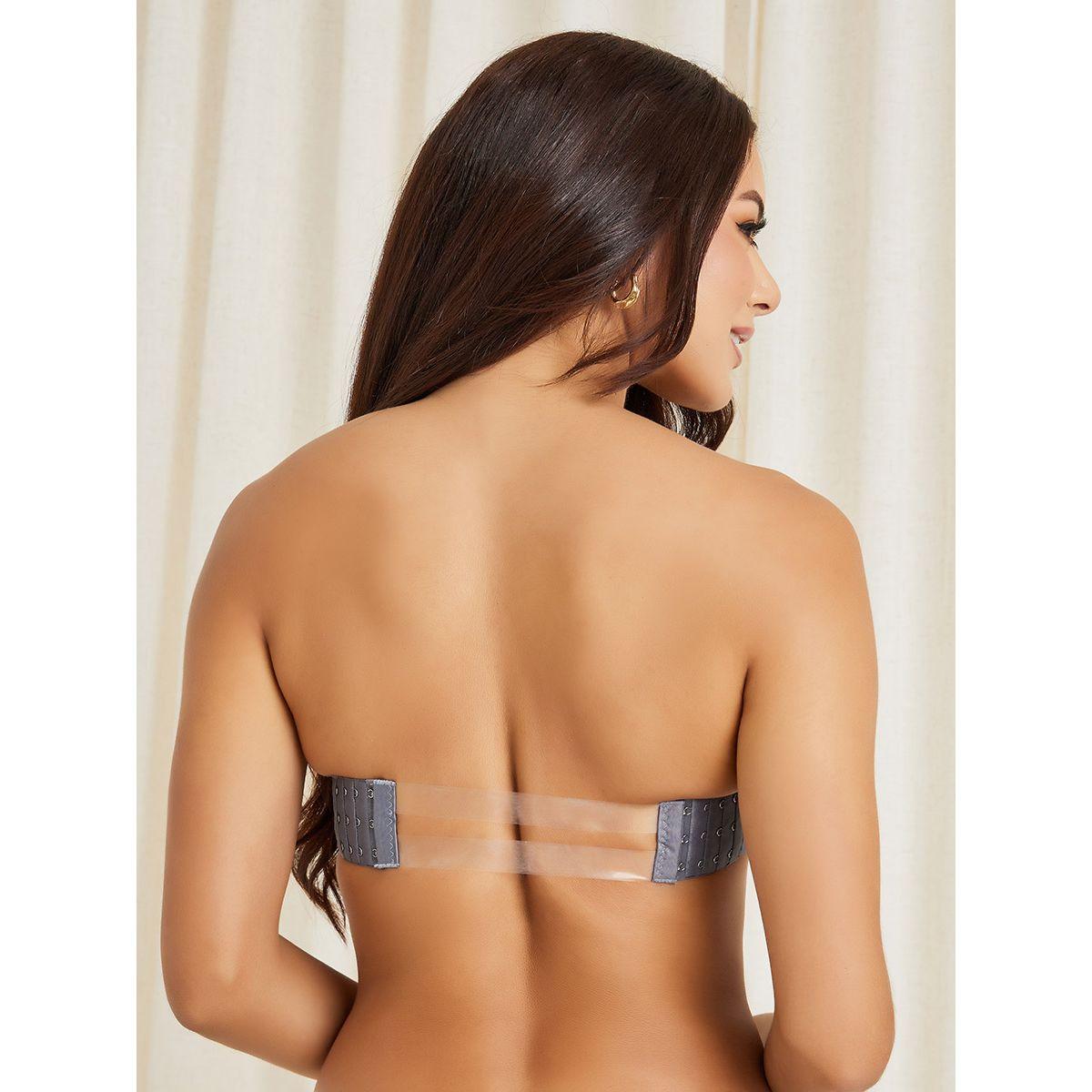Styli Strapless Non Wired Push Up Bra with Interchangeable Back Straps-women-clothing-lingerie-bras-image-5