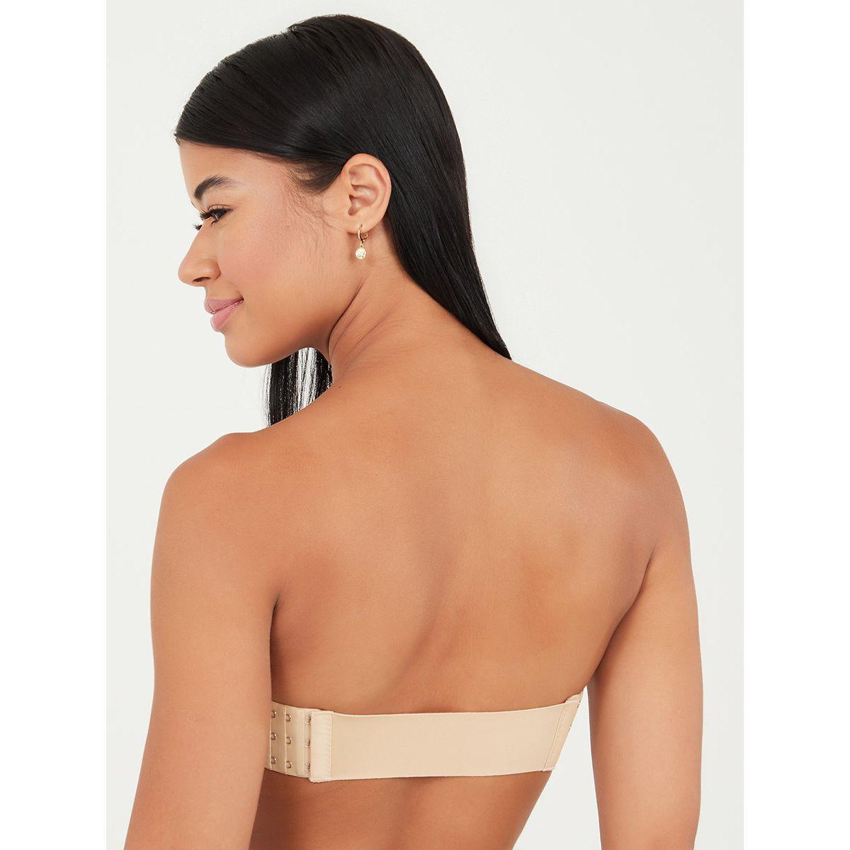 Styli Strapless Non-Wired Push-up Bra with Interchangeable Back Straps-women-clothing-lingerie-bras-image-4