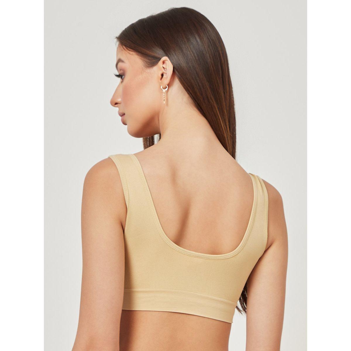 Styli Pack of 2 - Seamfree Non Padded Comfort Crop Top-women-clothing-lingerie-bras-image-4