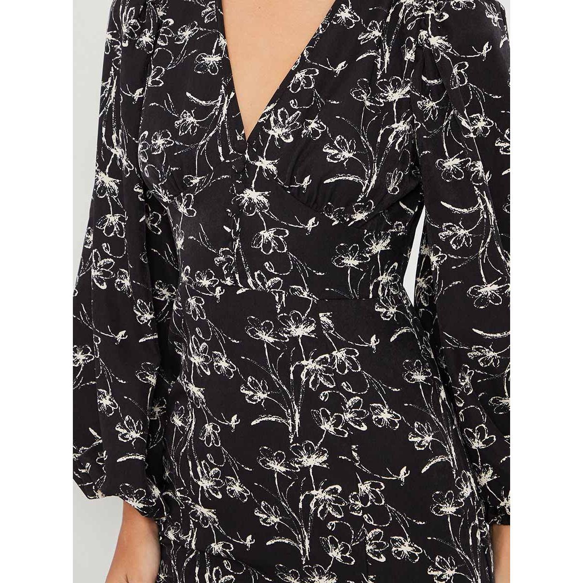 فستان طويل مطبع بزهور من ستايلي-women-clothing-dresses-image-3