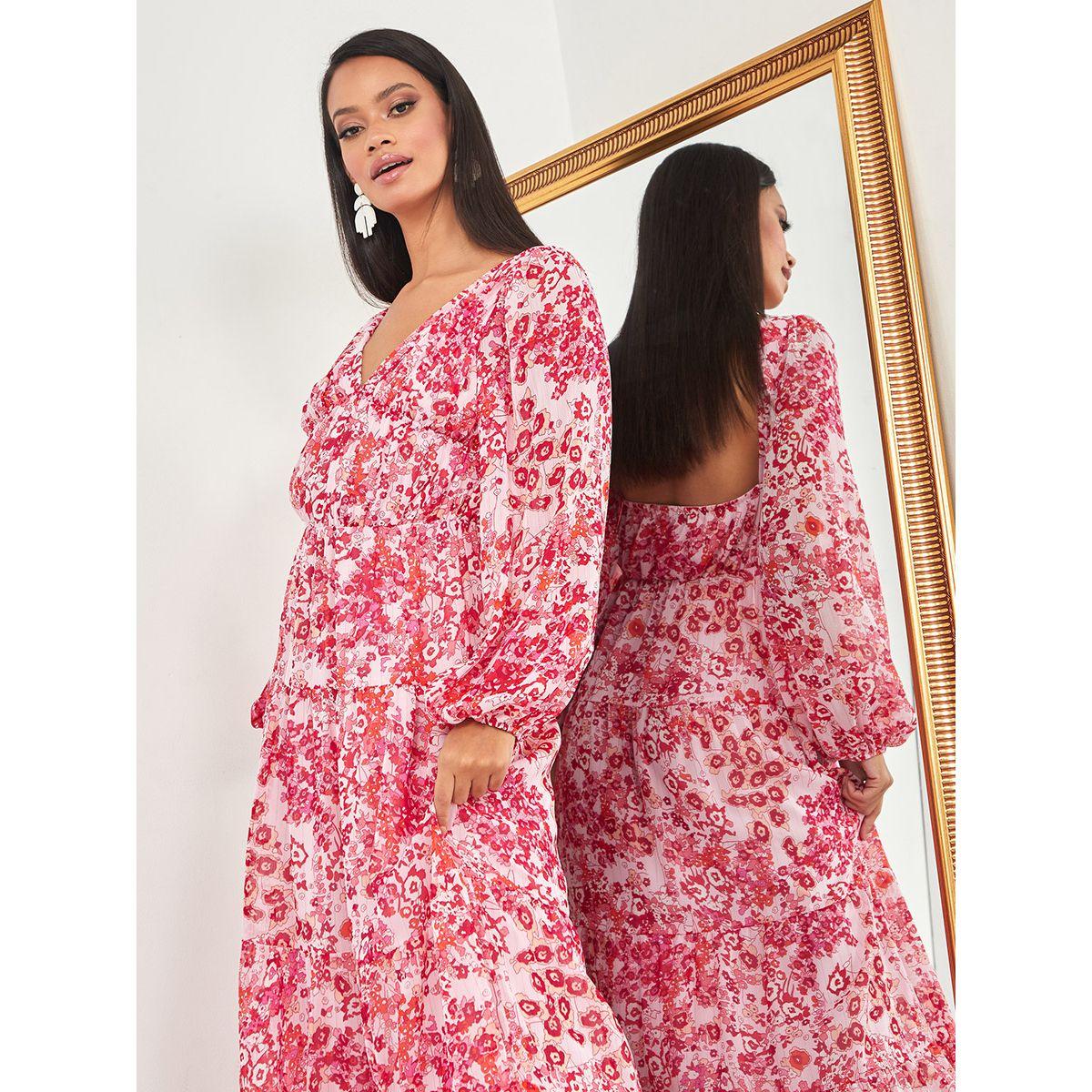 فستان طويل باكمام طويلة من ستايلي-women-clothing-dresses-image-2
