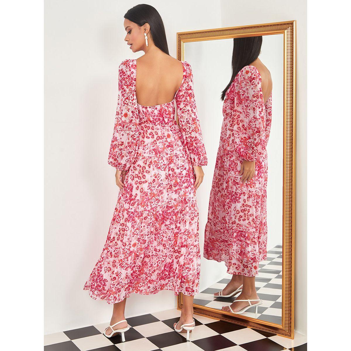 فستان طويل باكمام طويلة من ستايلي-women-clothing-dresses-image-4