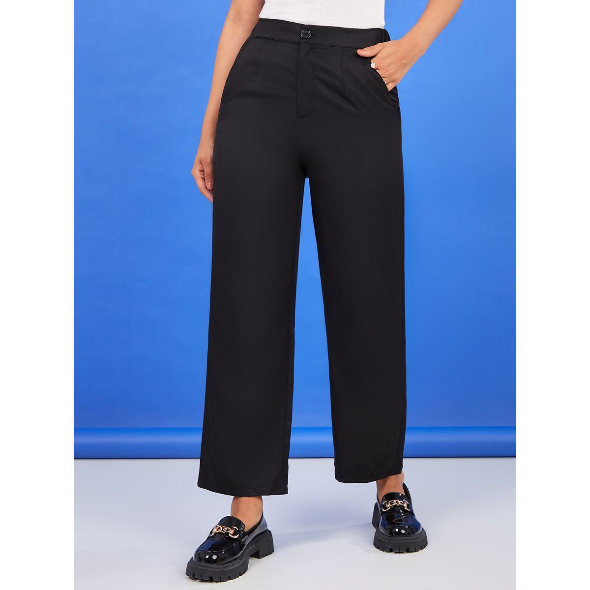 Styli Straight Leg Cropped Trouser with Slip Pocket-women-clothing-bottoms-trousers-image-1