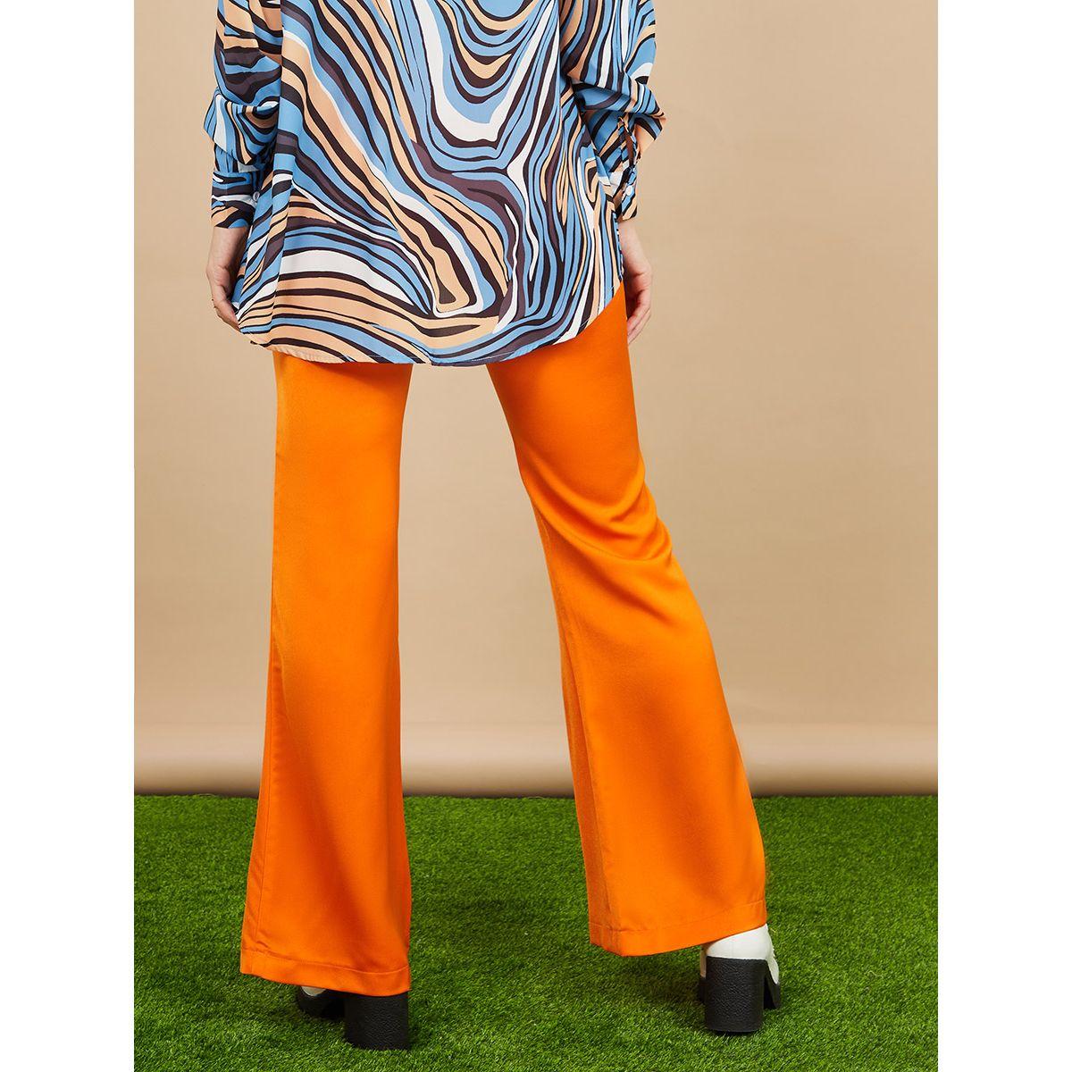 Styli Premium Soft Handfeel Flared Trouser with Side Pocket-women-clothing-bottoms-trousers-image-4
