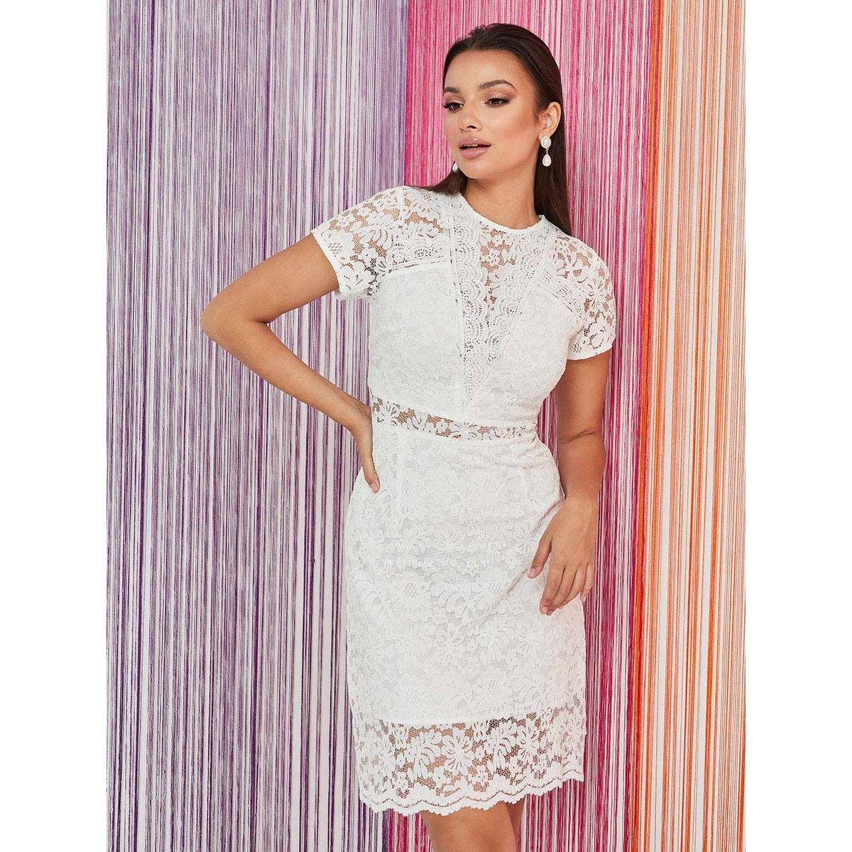 فستان قصير بتداخلات دانتيل-women-clothing-dresses-image-1