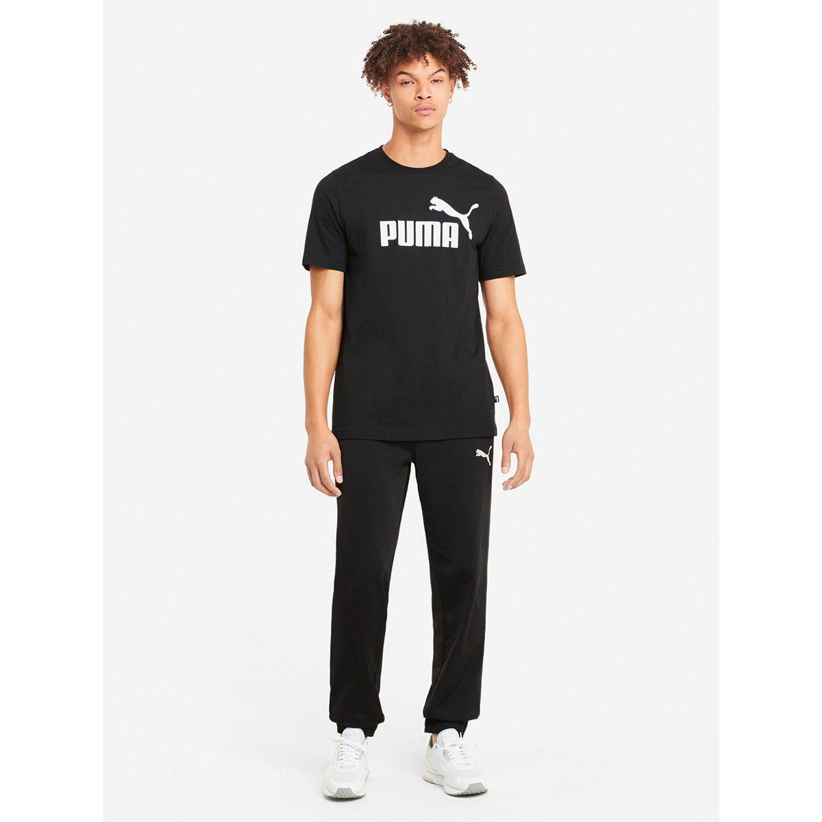 Puma Essentials Logo Print Jersey T-shirt-men-clothing-tshirtsandpolos-tshirts-image-3