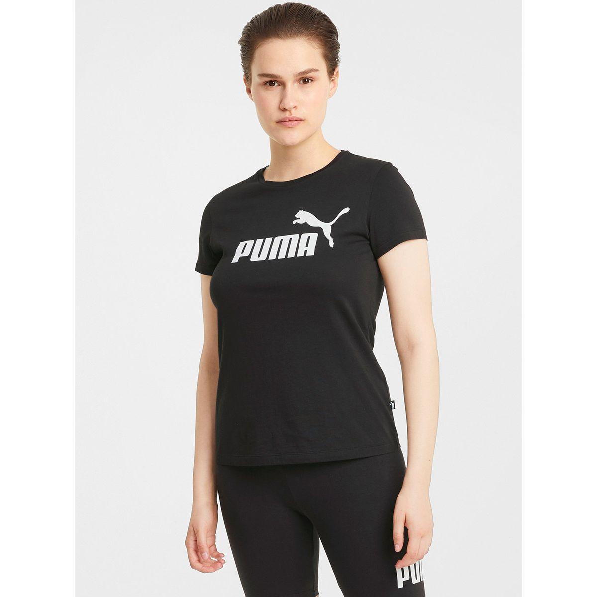 Puma Cat Logo Essential T-shirt-women-clothing-tshirts-image-1