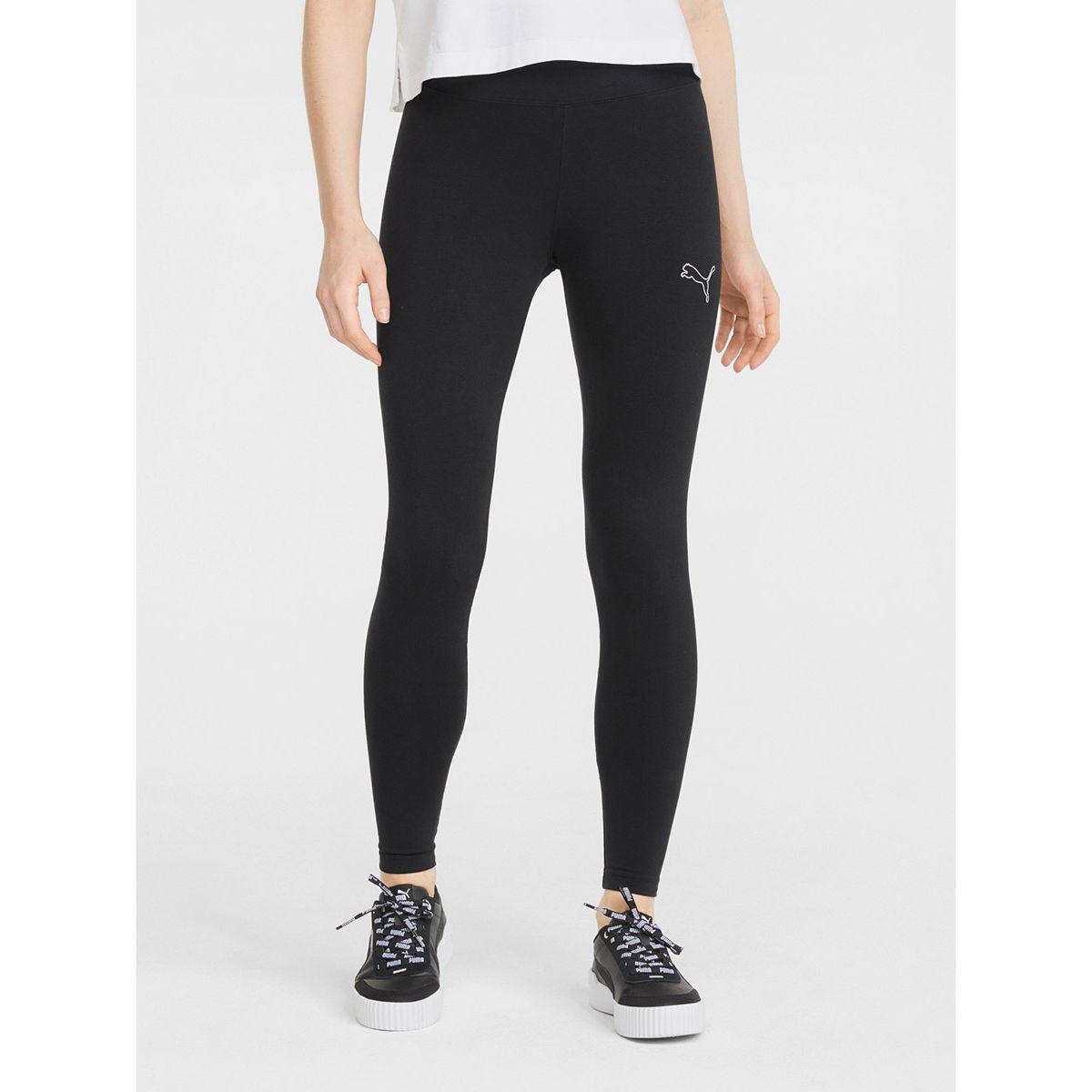 Puma Logo Detail High Waist Leggings-women-clothing-bottoms-leggings-image-1