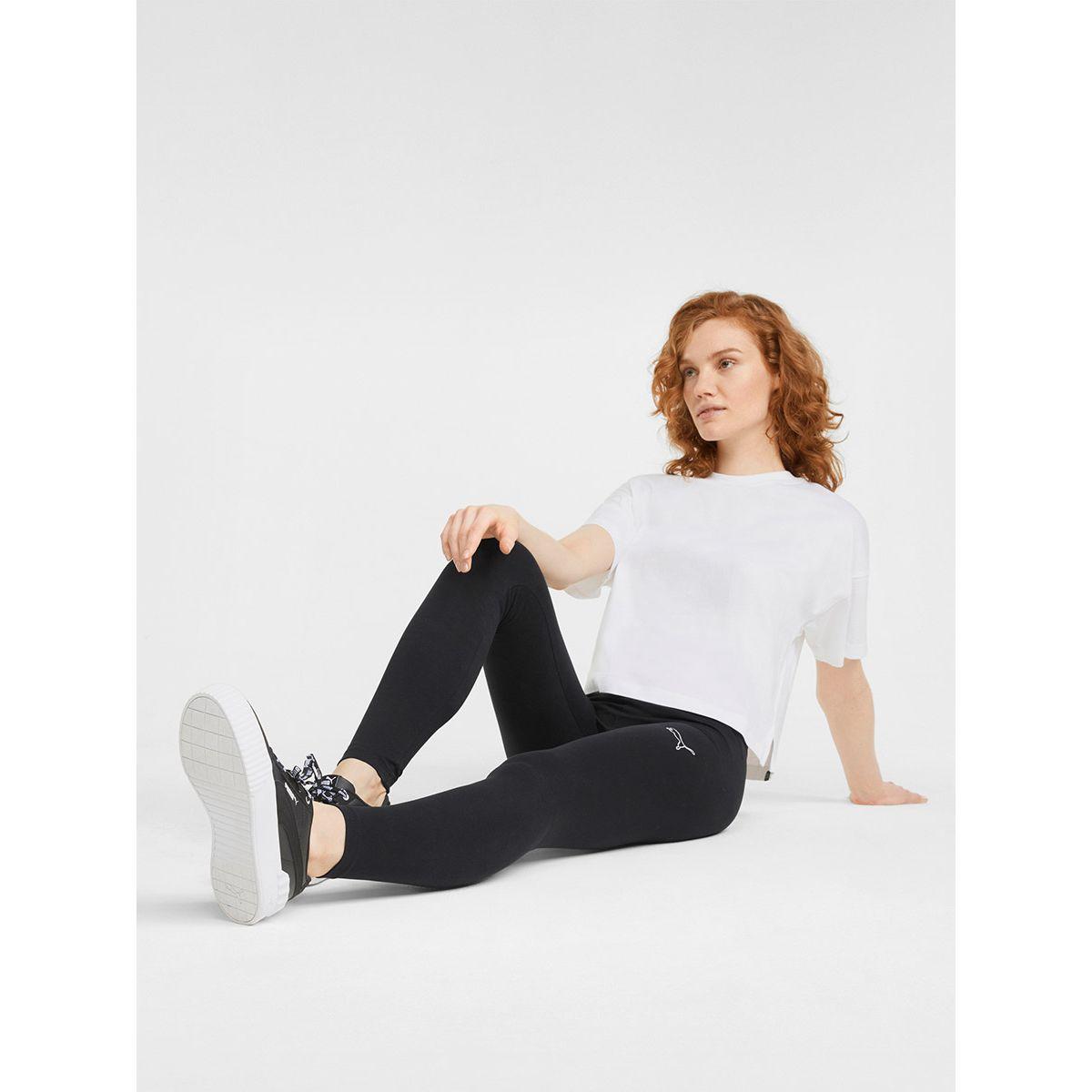 Puma Logo Detail High Waist Leggings-women-clothing-bottoms-leggings-image-3