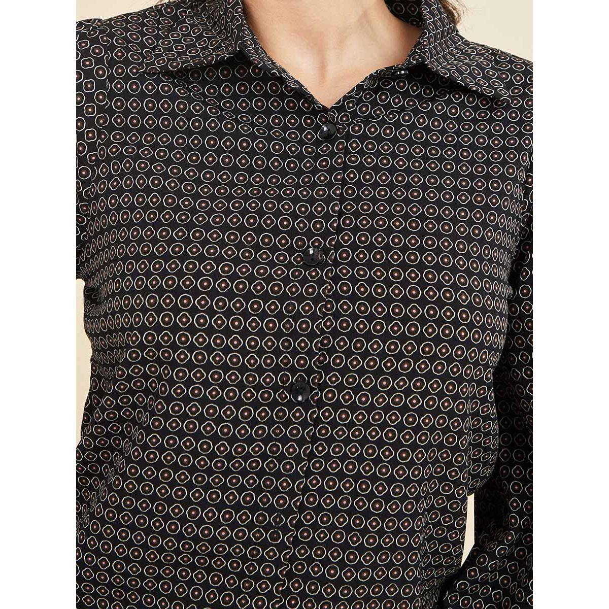 بلوزة كاجوال باكمام طويلة من ستايلي-women-clothing-shirtsandblouses-shirts-image-4