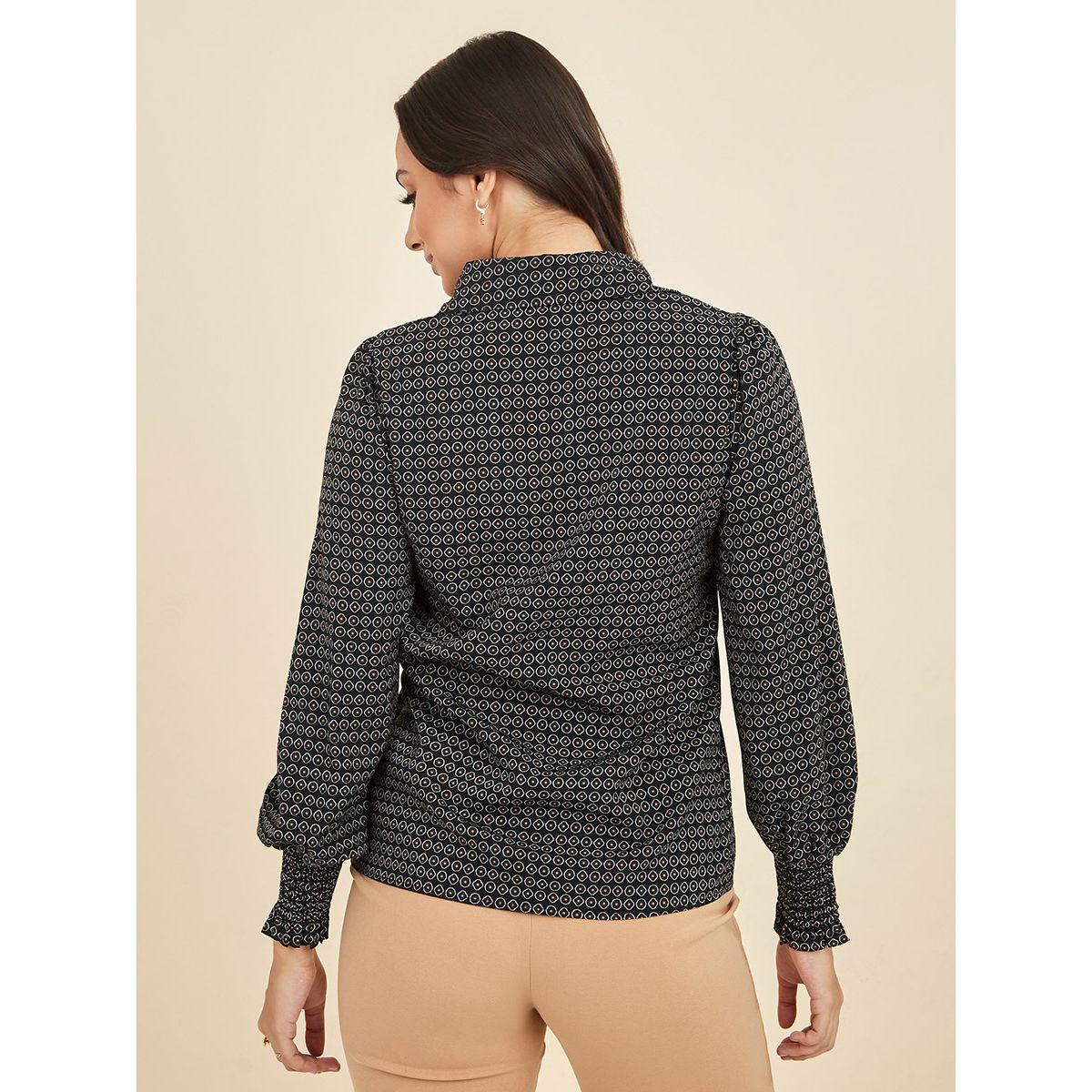 بلوزة كاجوال باكمام طويلة من ستايلي-women-clothing-shirtsandblouses-shirts-image-5