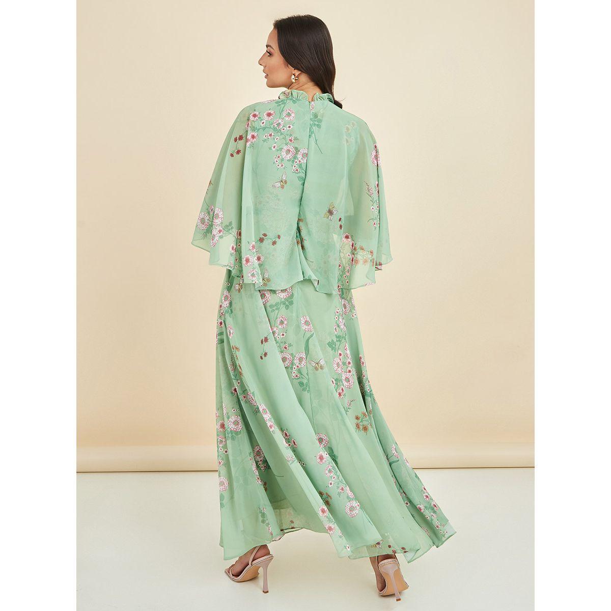 فستان طويل مطبع بزهور من ستايلي-women-clothing-dresses-image-3