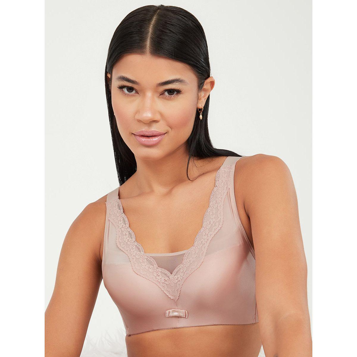 صدرية بياقة عميقة ودانتيل من ستايلي-women-clothing-lingerie-bras-image-1