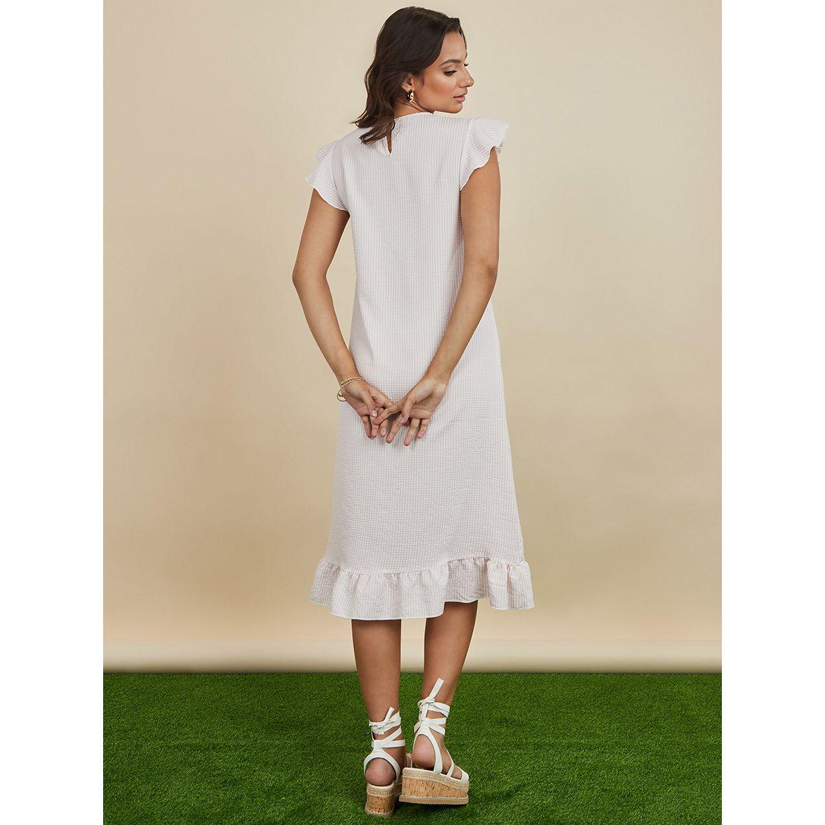 قميص نوم ميدي بكشكش من ستايلي-women-clothing-nightwear-nighties-image-9
