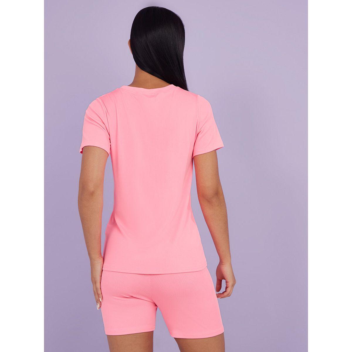 طقم من ( شورت + تيشيرت ) من ستايلي-women-clothing-coordsets-image-5
