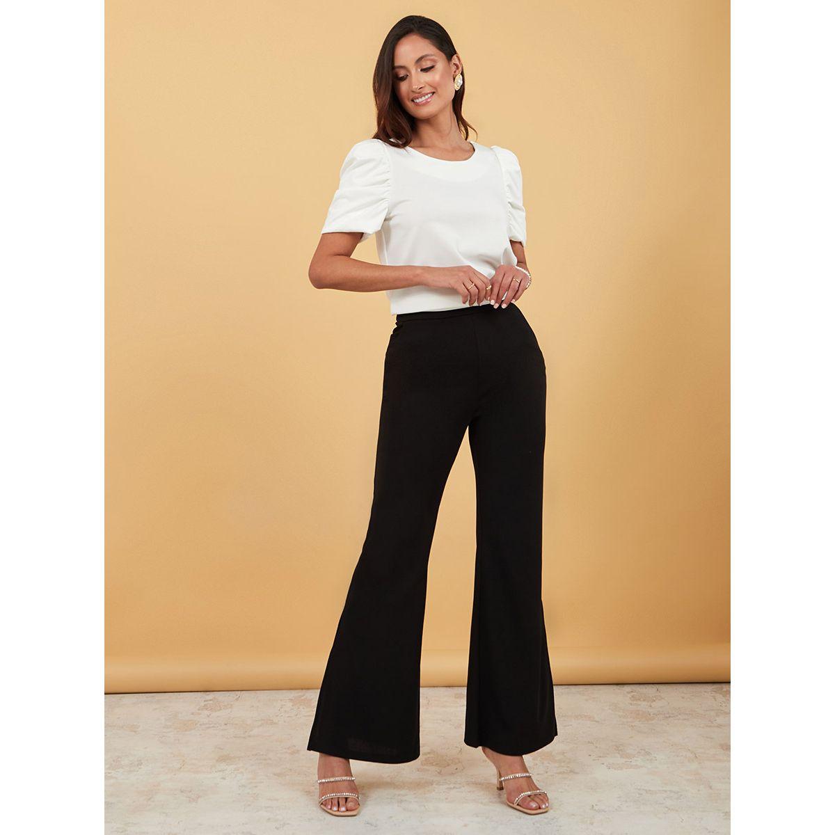 بلوزة باكمام قصيرة منفوشة من ستايلي-women-clothing-shirtsandblouses-blouses-image-2