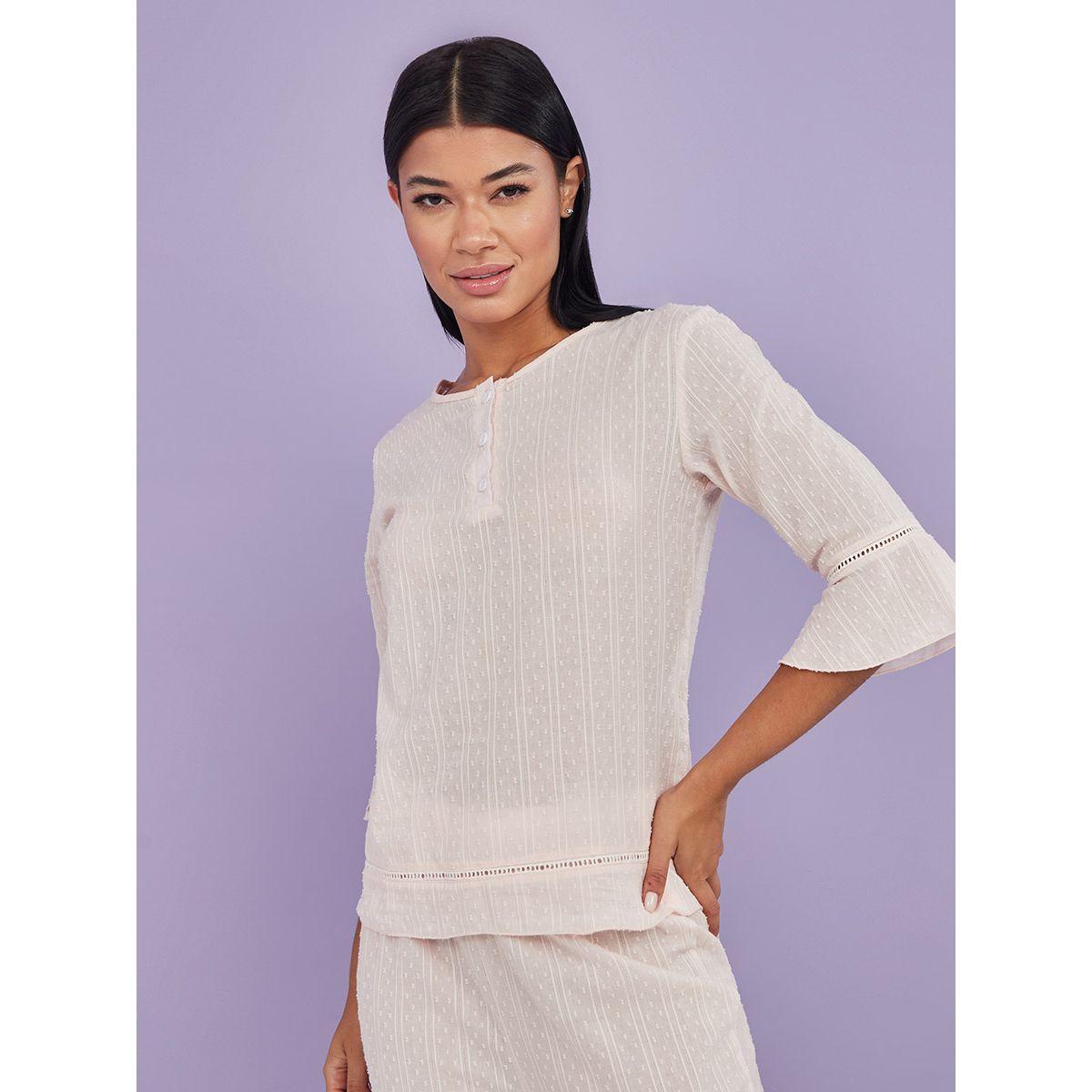 طقم من ( بنطال + بلوزة ) من ستايلي-women-clothing-nightwear-pyjamas-longsets-image-2