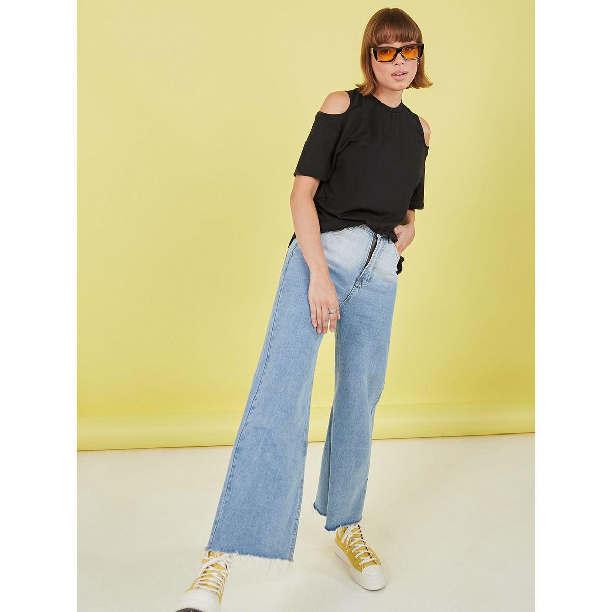 تيشيرت كاجوال باكتاف مكشوفة من ستايلي-women-clothing-tshirts-image-6