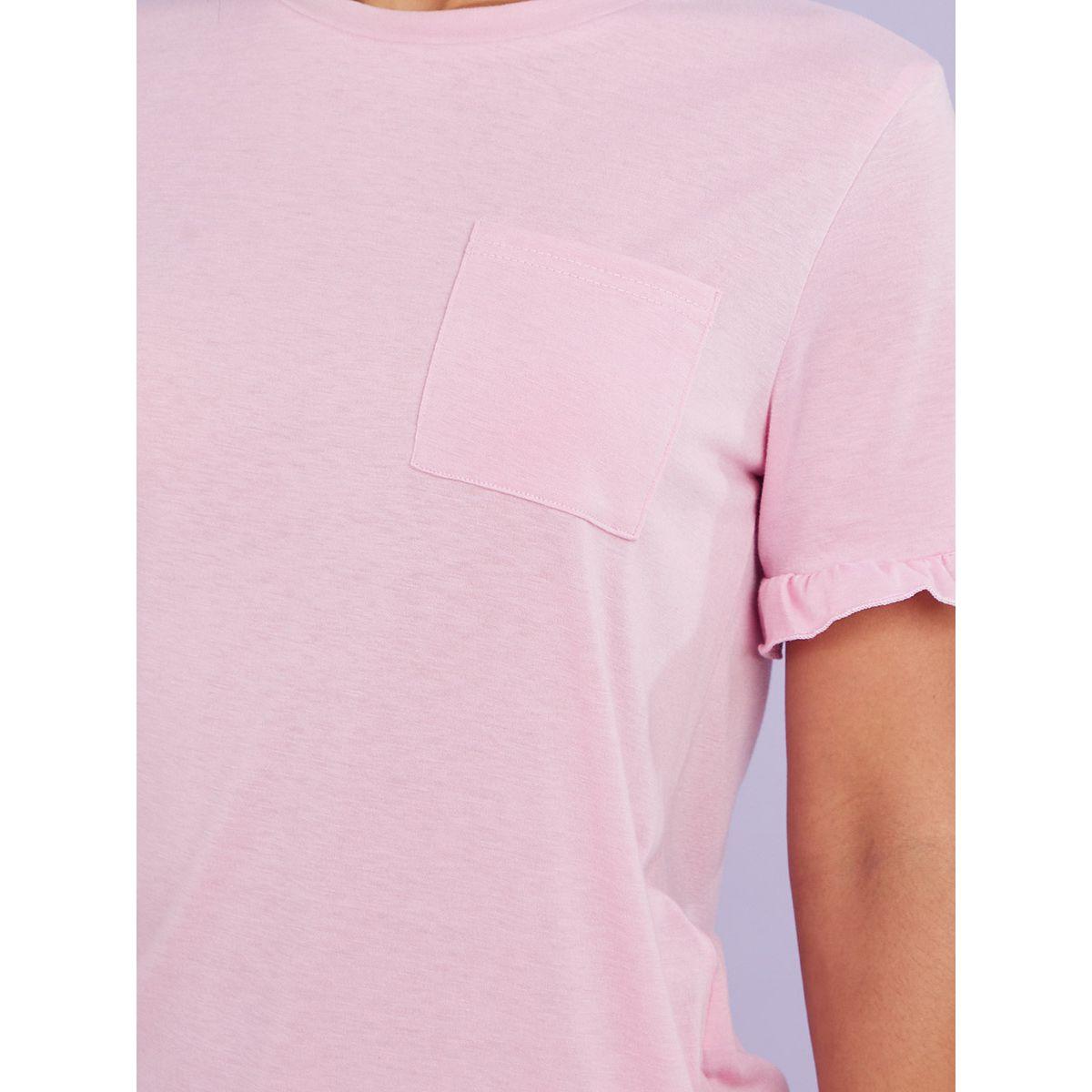 طقم من ( شورت + تيشيرت ) من ستايلي-women-clothing-nightwear-pyjamas-shortsets-image-3