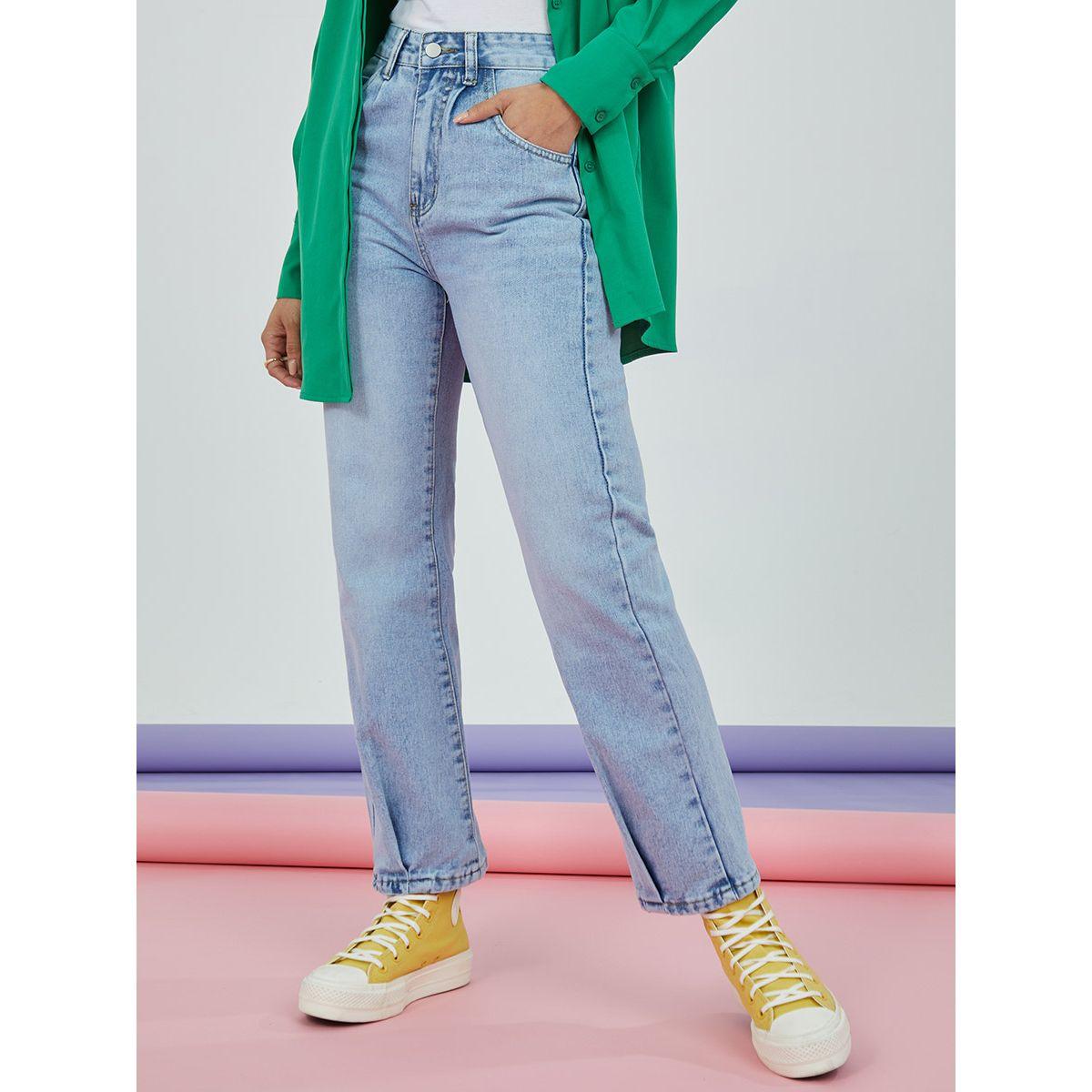Styli High Rise Turn Up Leg Mom Jeans-women-clothing-bottoms-jeans-image-1