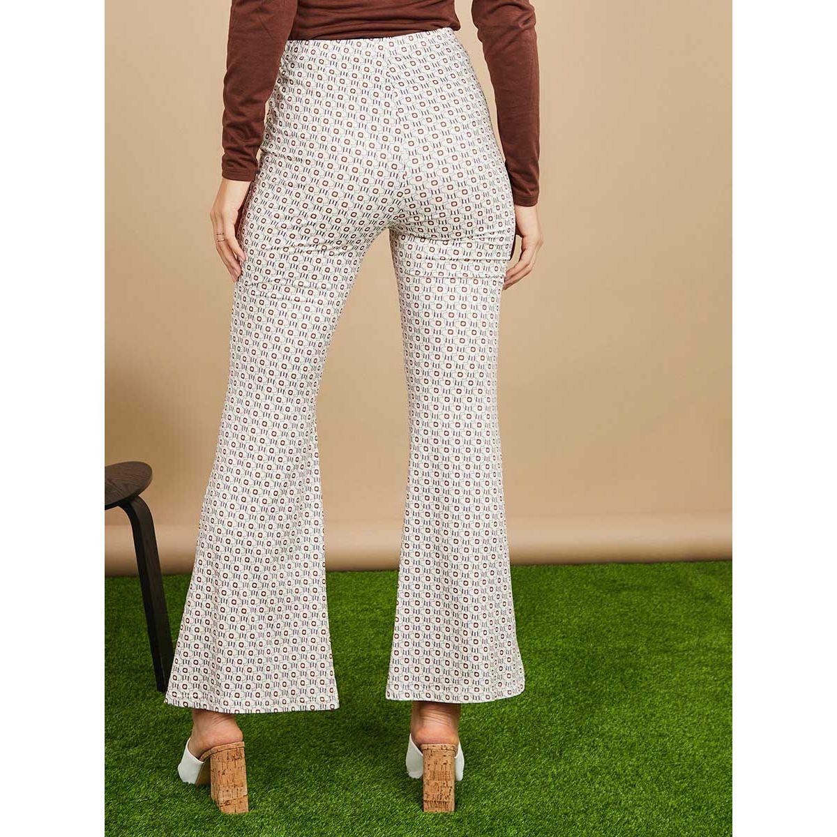 Styli Floral Print High Rise Flare Leg Trouser-women-clothing-bottoms-trousers-image-4