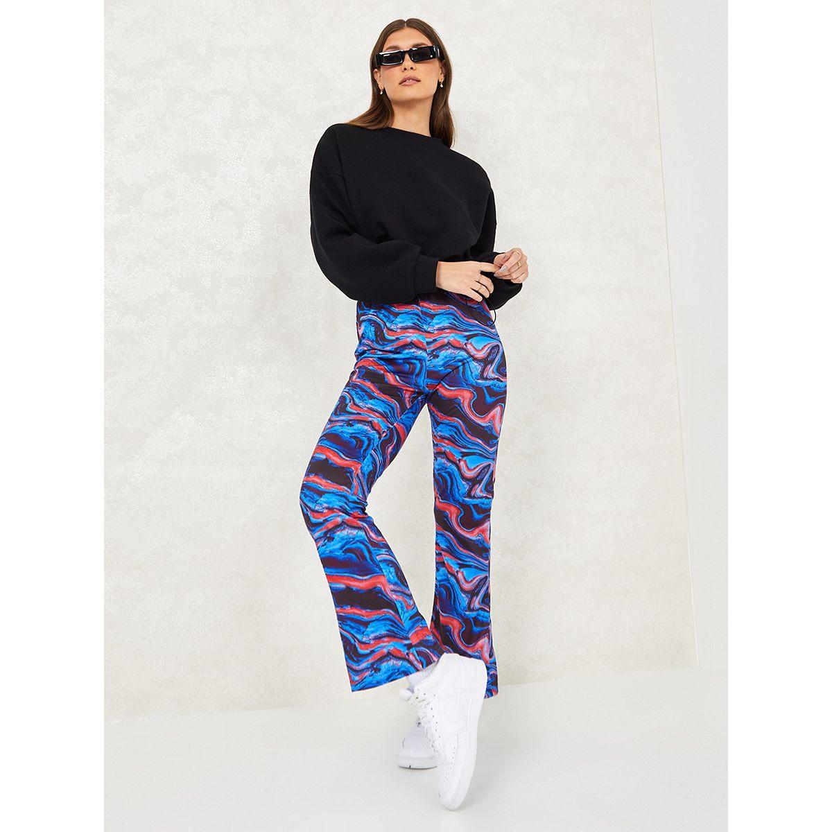 بنطال كاجوال مطبع من ستايلي-women-clothing-bottoms-trousers-image-1